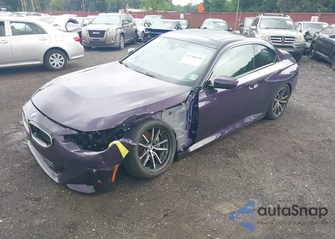 2025 BMW 230 I xDrive z USA, uszkodzony, nr VIN 3MW33CM08S8F32585